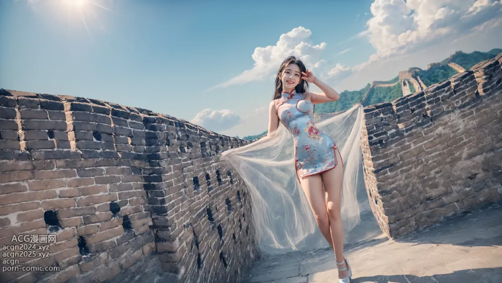 Great Wall Cheongsam Woman 第22图