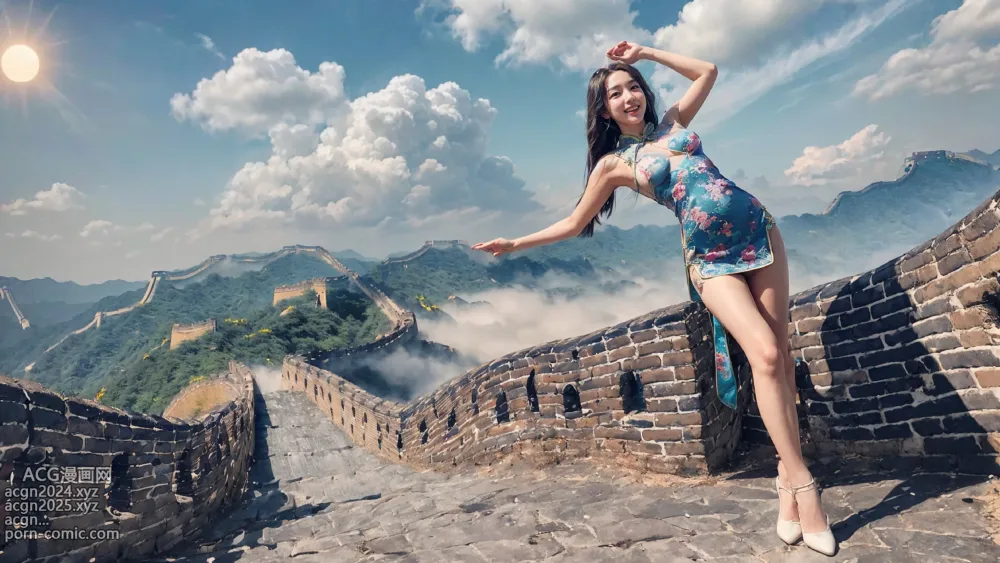 Great Wall Cheongsam Woman 第25图