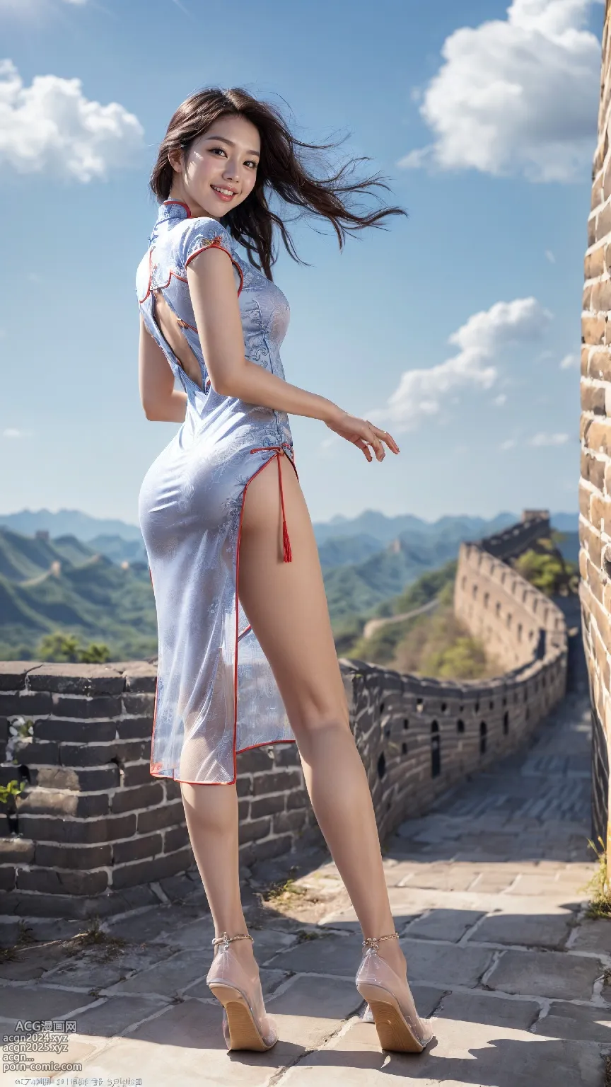 Great Wall Cheongsam Woman 第36图