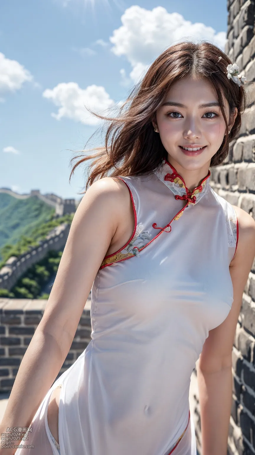 Great Wall Cheongsam Woman 第44图