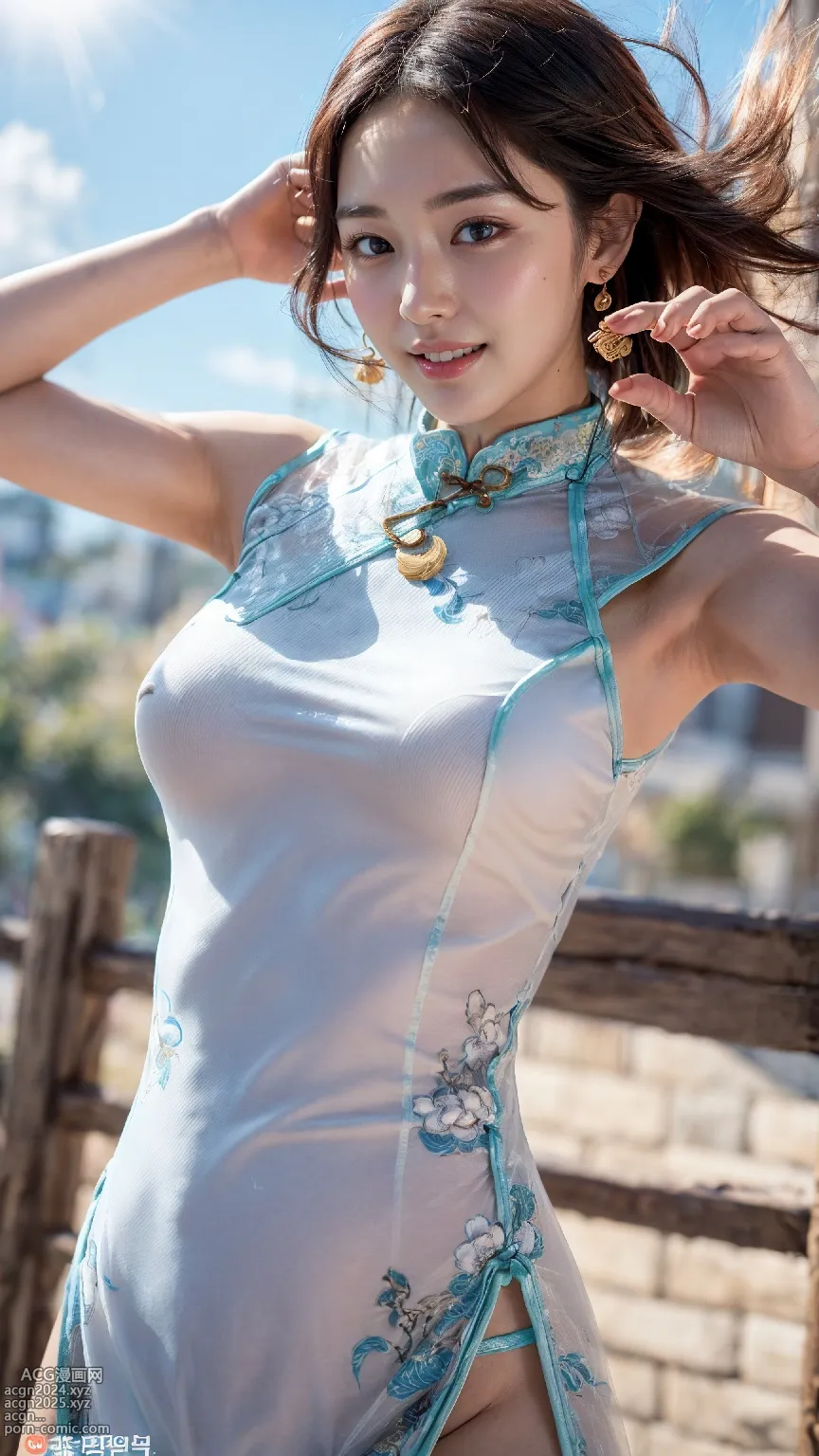 Great Wall Cheongsam Woman 第47图