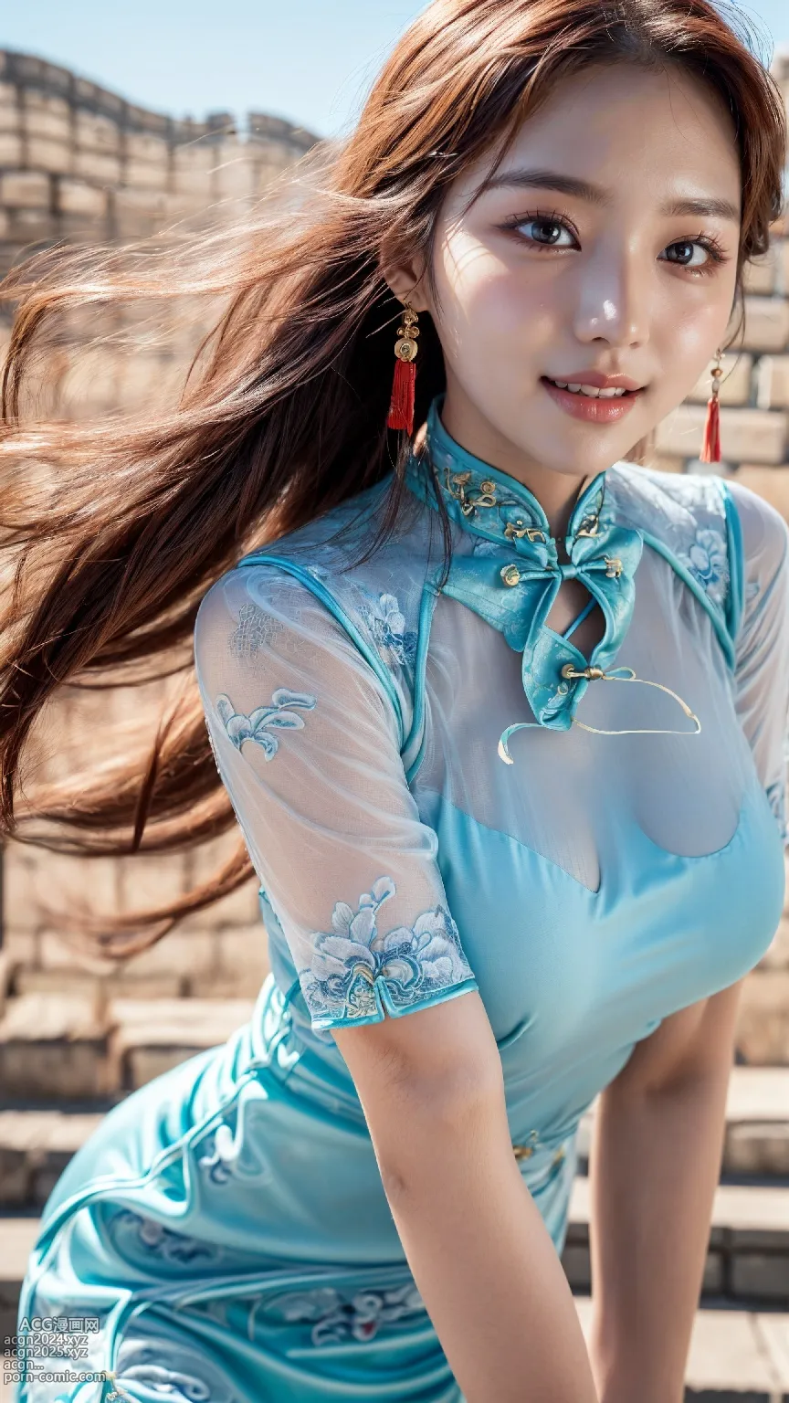 Great Wall Cheongsam Woman 第60图