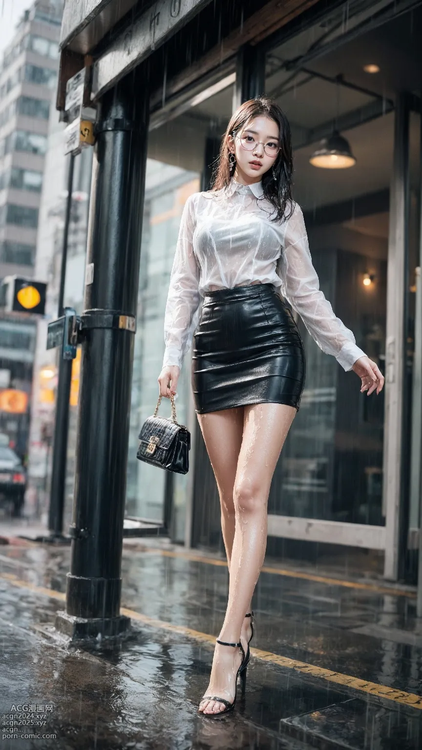 office worker on a rainy day 第10图