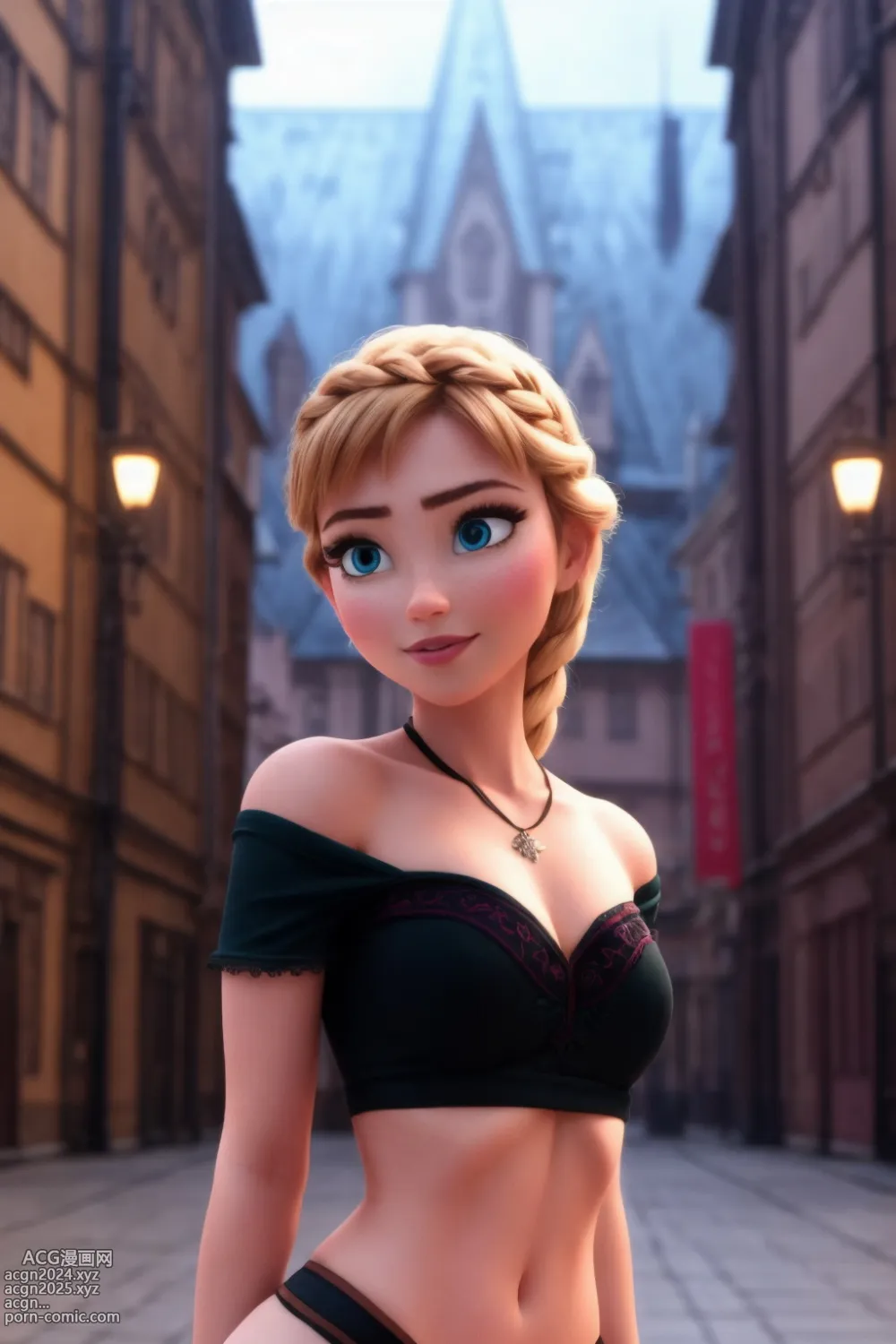 Aaliyah Illustration AI-211 ❤Frozen-Elsa❤ 第10图