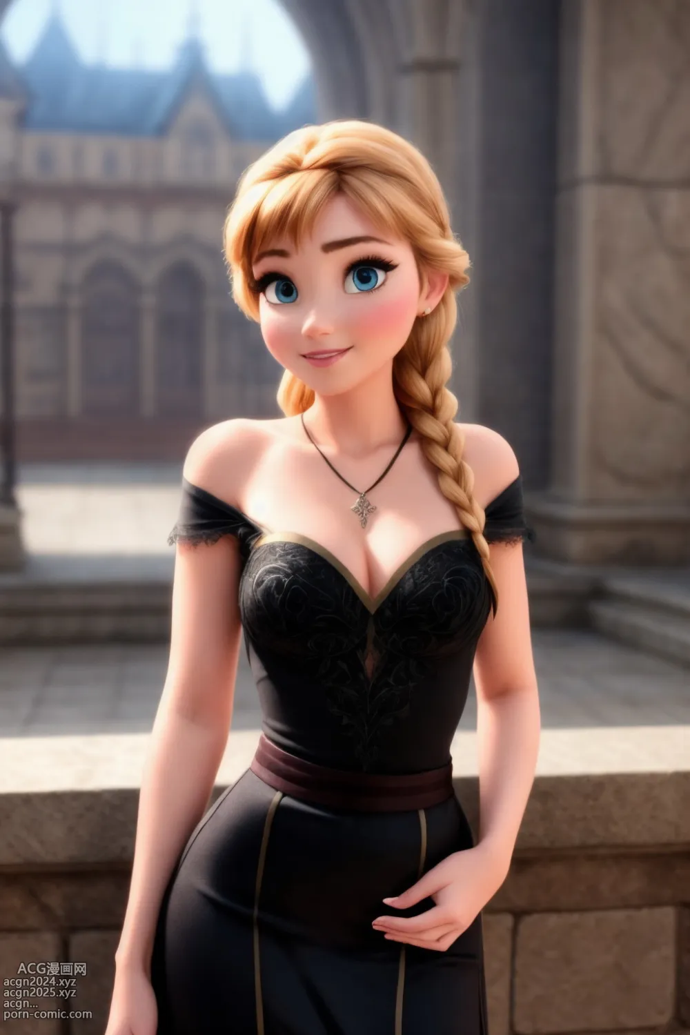 Aaliyah Illustration AI-211 ❤Frozen-Elsa❤ 第30图