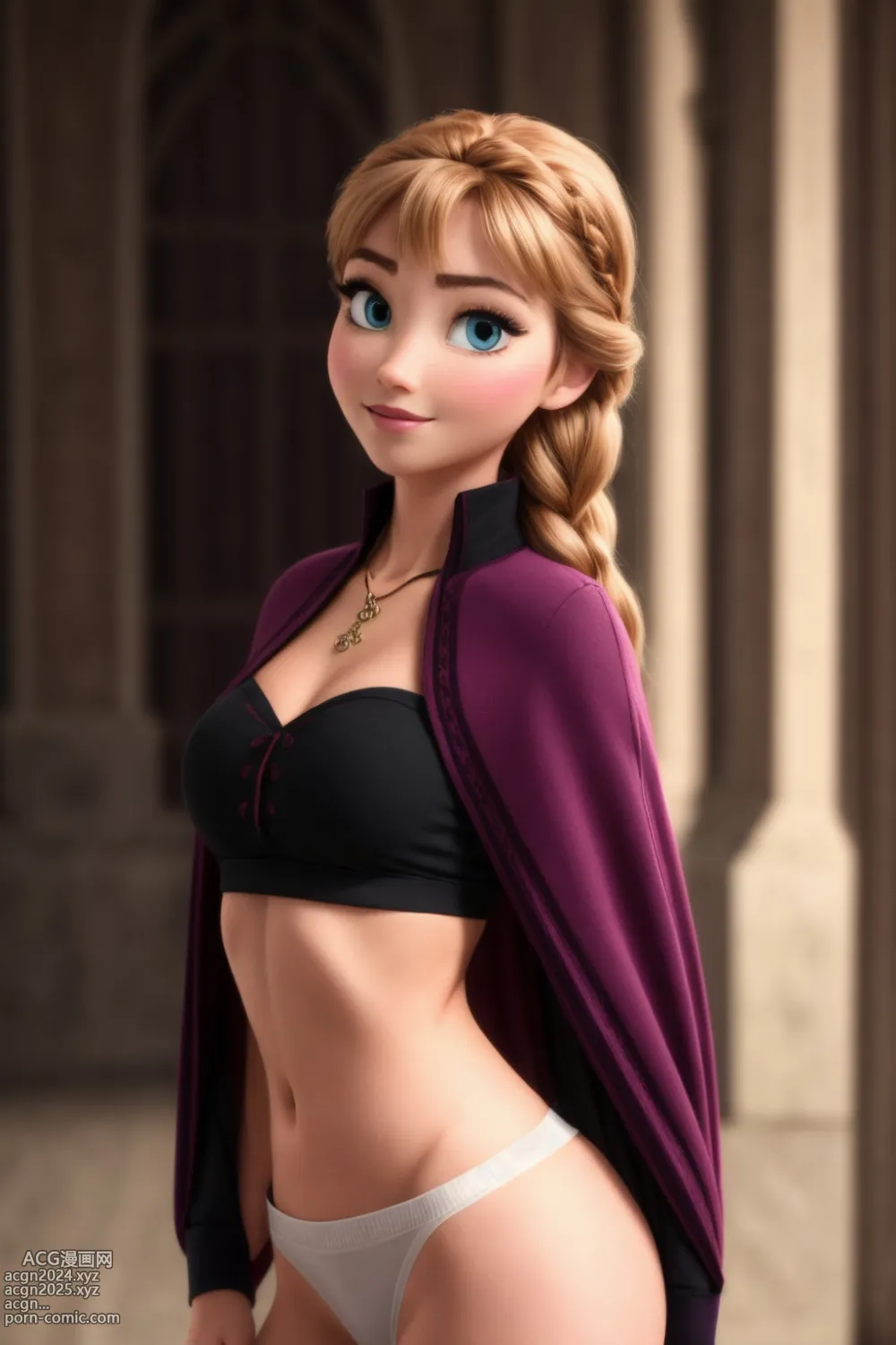 Aaliyah Illustration AI-211 ❤Frozen-Elsa❤ 第33图