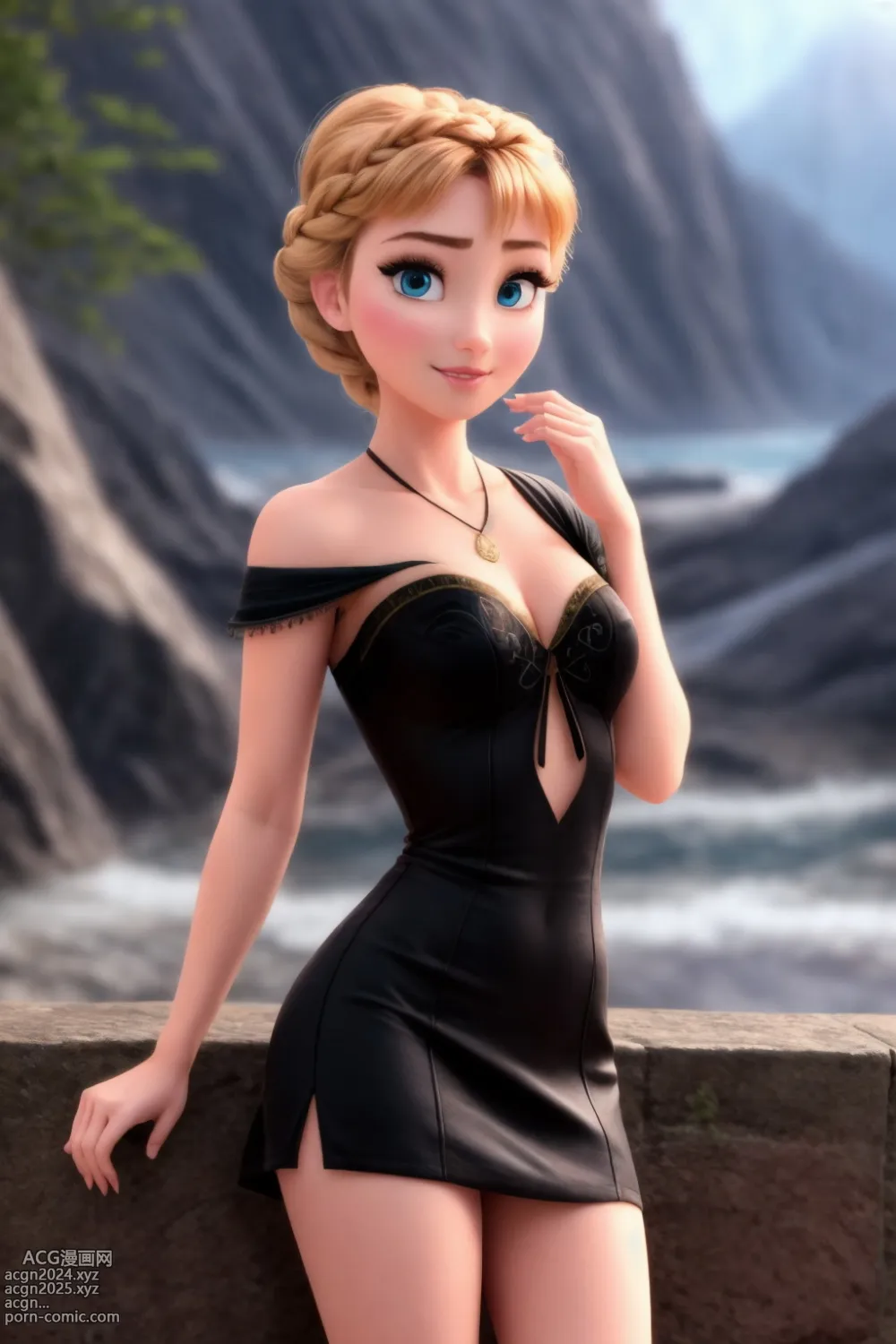 Aaliyah Illustration AI-211 ❤Frozen-Elsa❤ 第52图