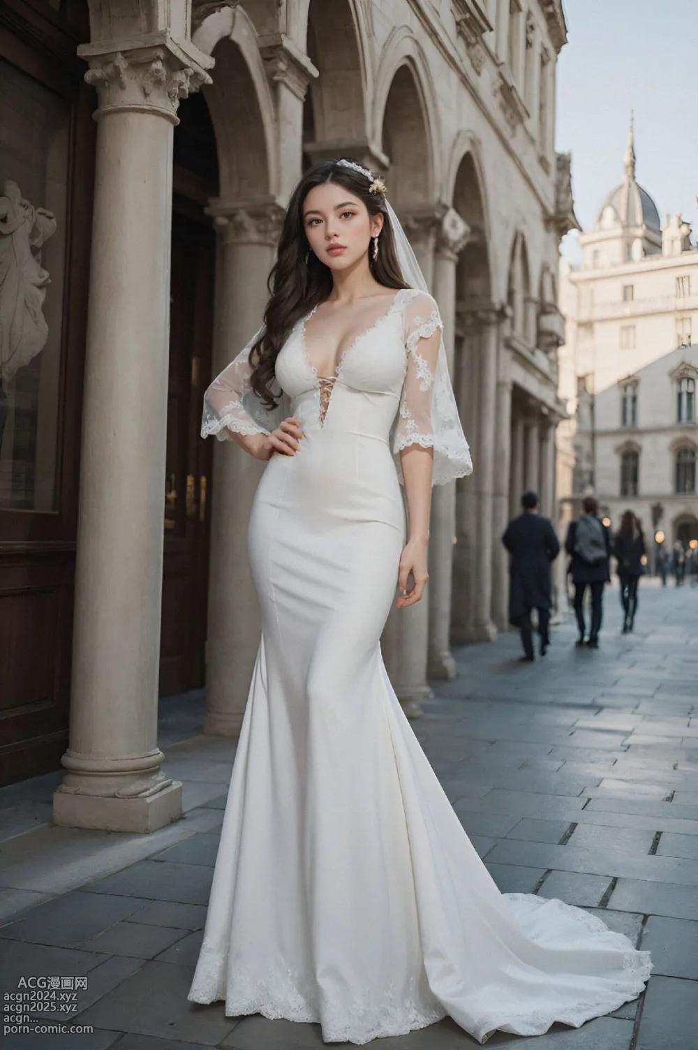 Aaliyah Illustration AI-227 ❤Wedding Dress❤ 第24图