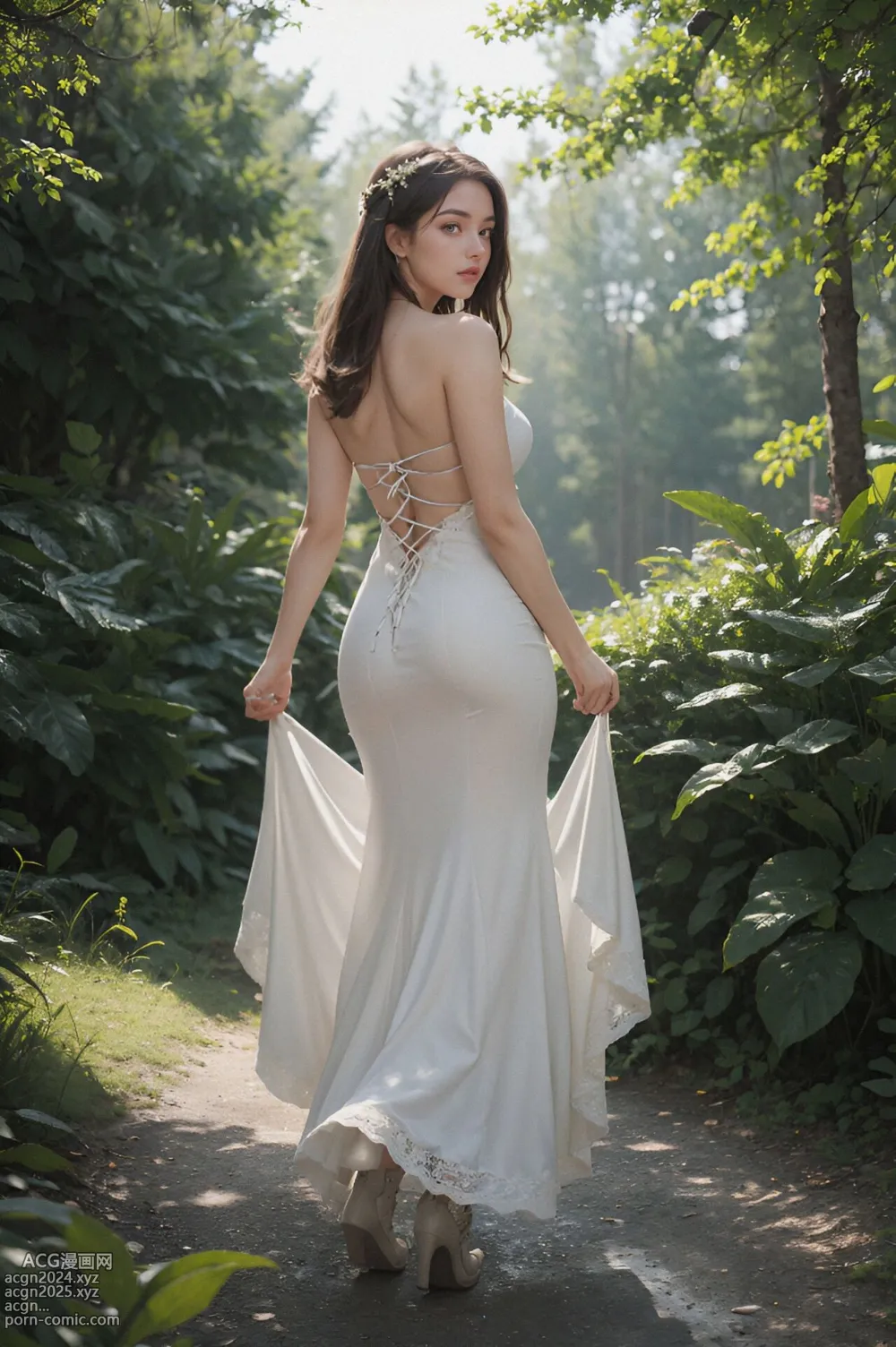 Aaliyah Illustration AI-227 ❤Wedding Dress❤ 第27图