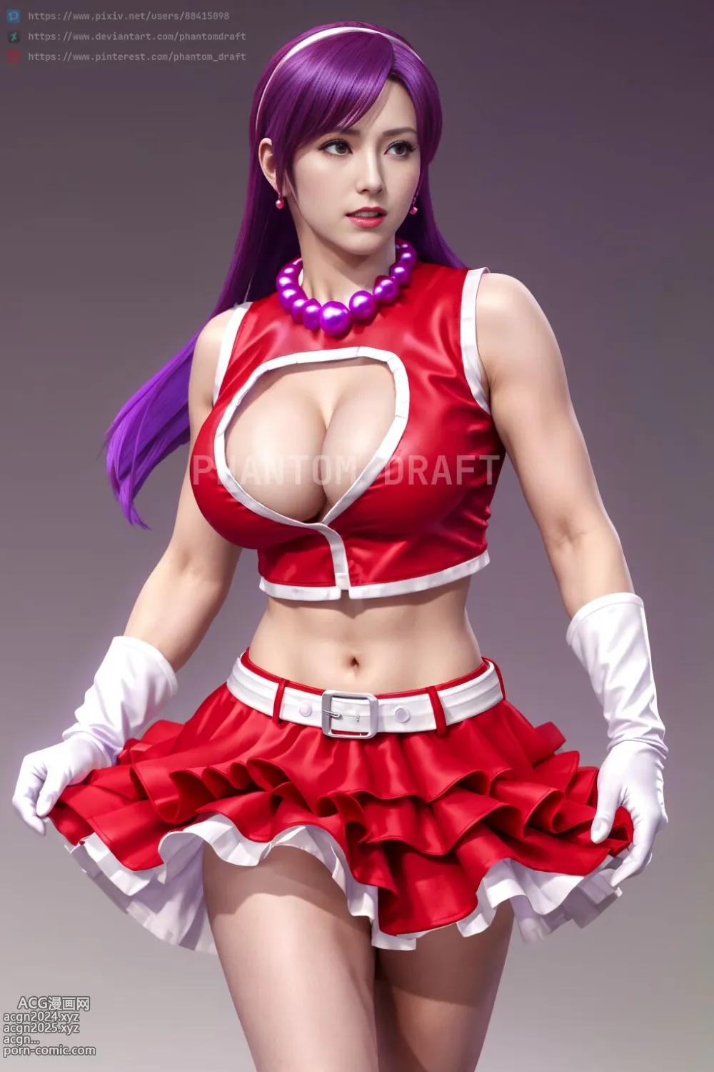 Athena Asamiya - PhantomDraft Image Set (Before 2023-8-28) 第1图