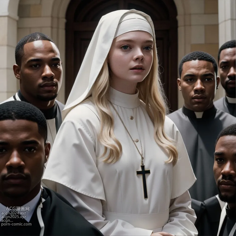 Blondie Satanic Nun [AI Generated] 第2图