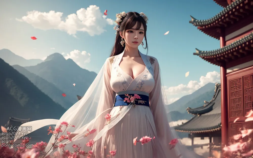 各種姿勢的優雅美女 第5图