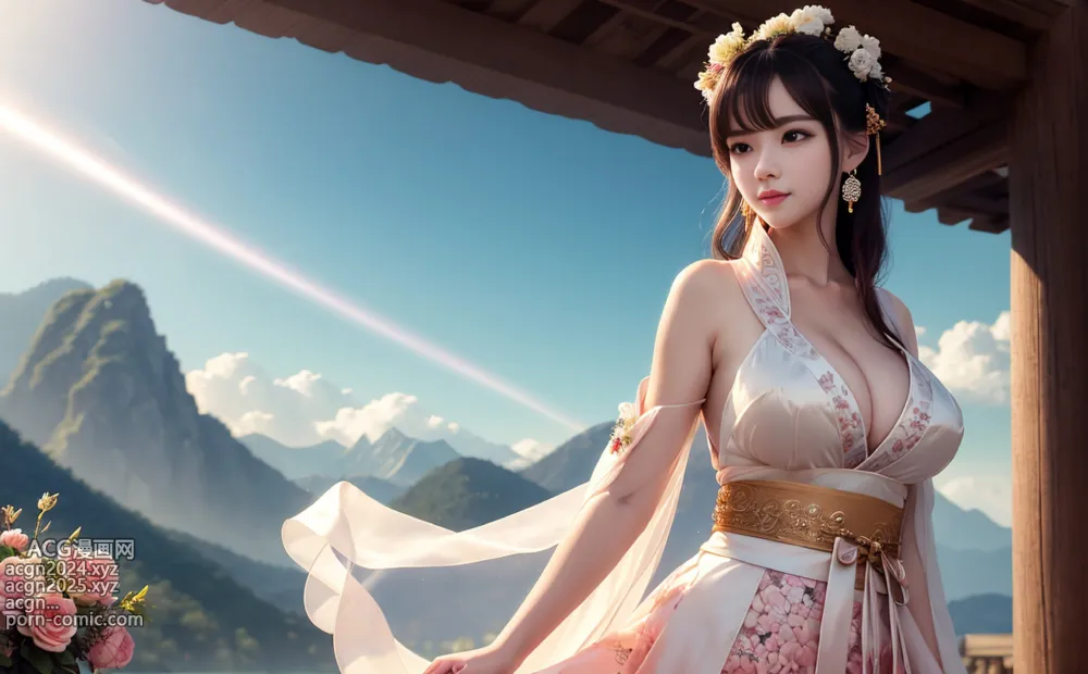 各種姿勢的優雅美女 第10图