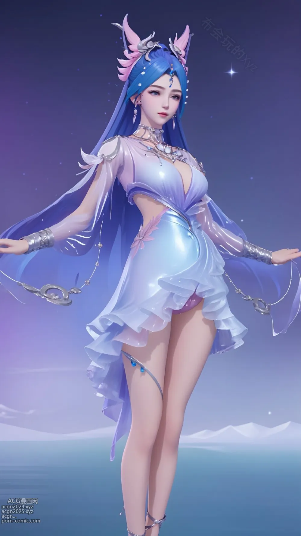 王者 貂蟬 幻阙歌s1-1 [AI Generated] [uncensored] 第5图