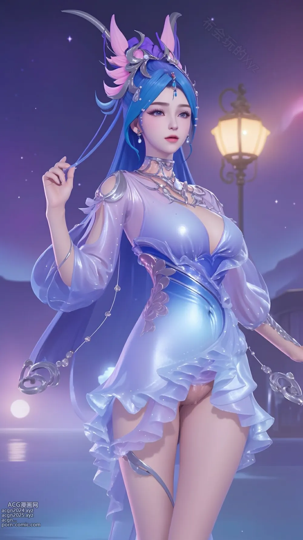 王者 貂蟬 幻阙歌s1-1 [AI Generated] [uncensored] 第10图