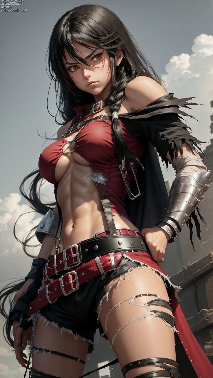 Velvet Crowe Standing - AI Generated 第1图
