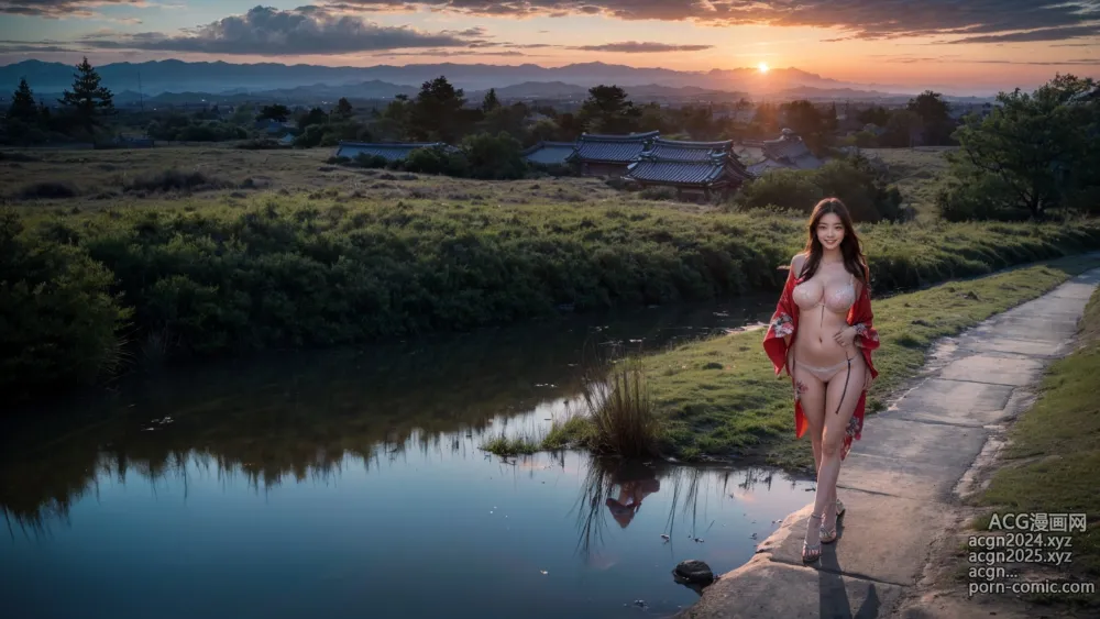 Kimono over underwear 第11图