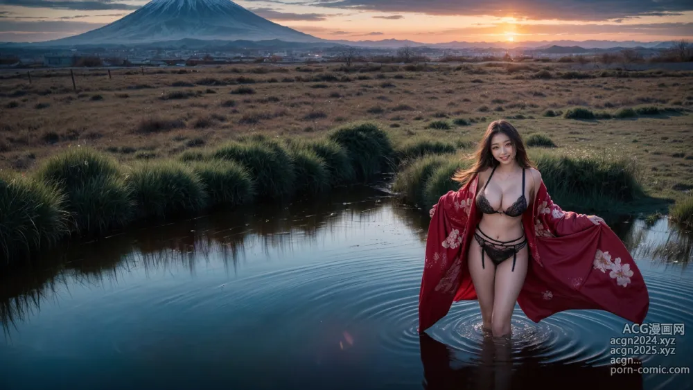 Kimono over underwear 第12图