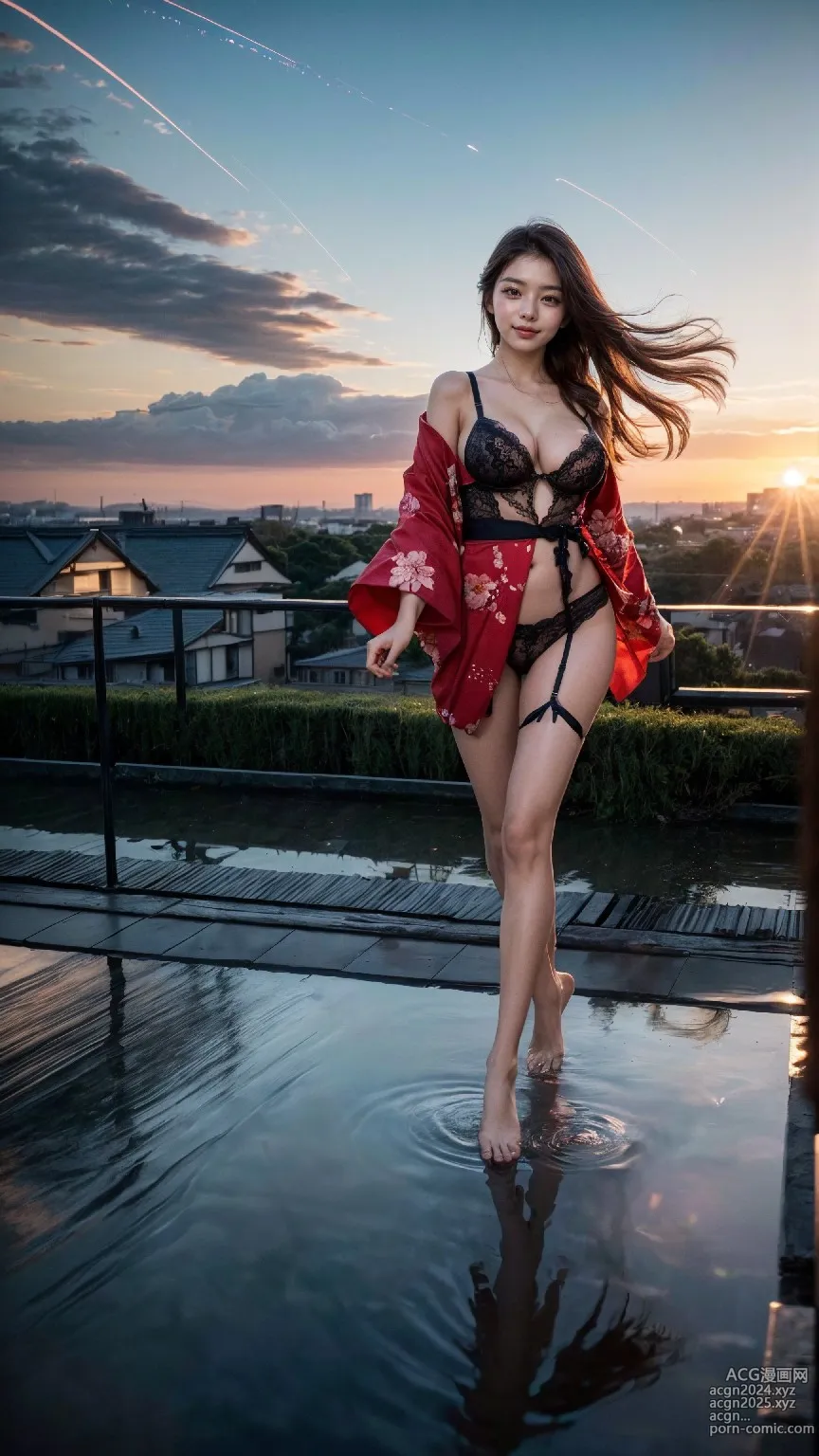 Kimono over underwear 第49图
