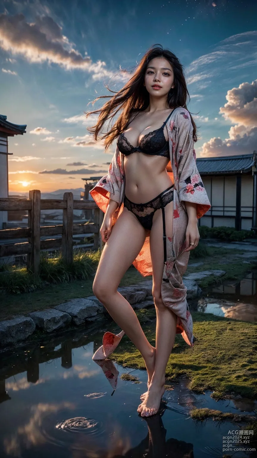 Kimono over underwear 第51图
