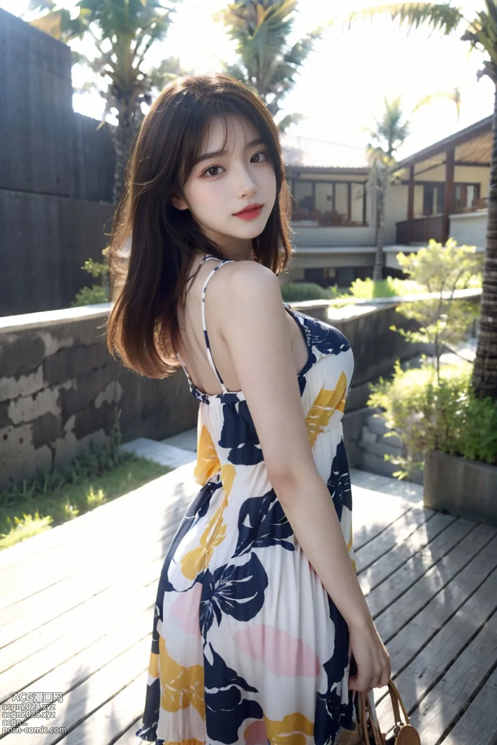 No516 Flowers Dress 第3图