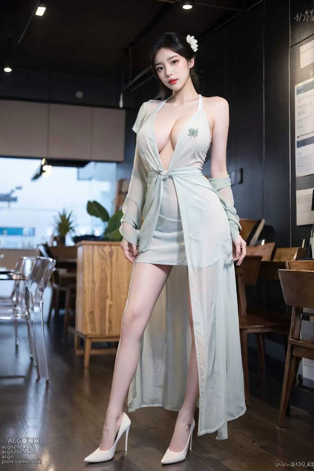 No524 Green Hanfu 第1图