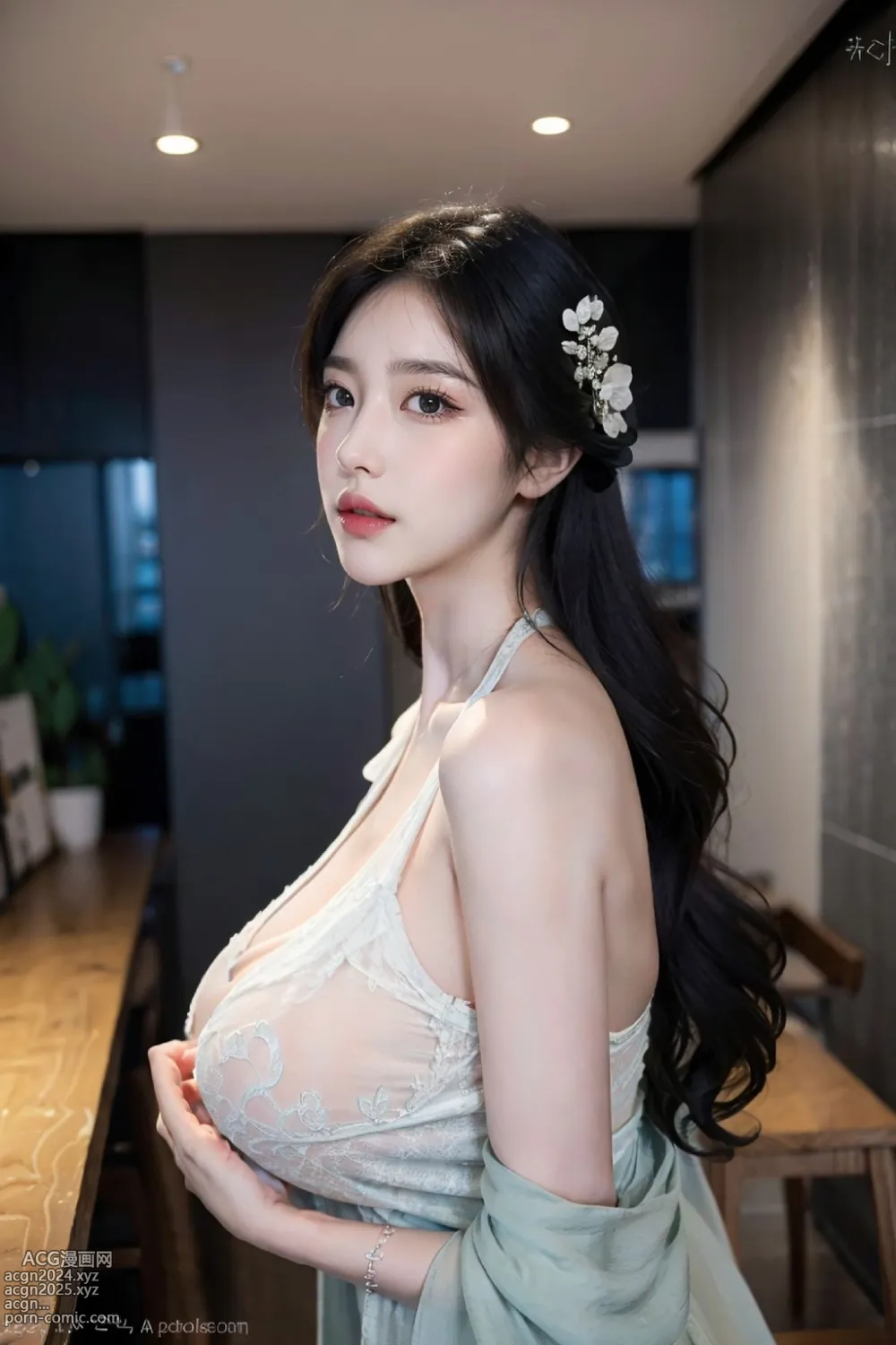 No524 Green Hanfu 第11图