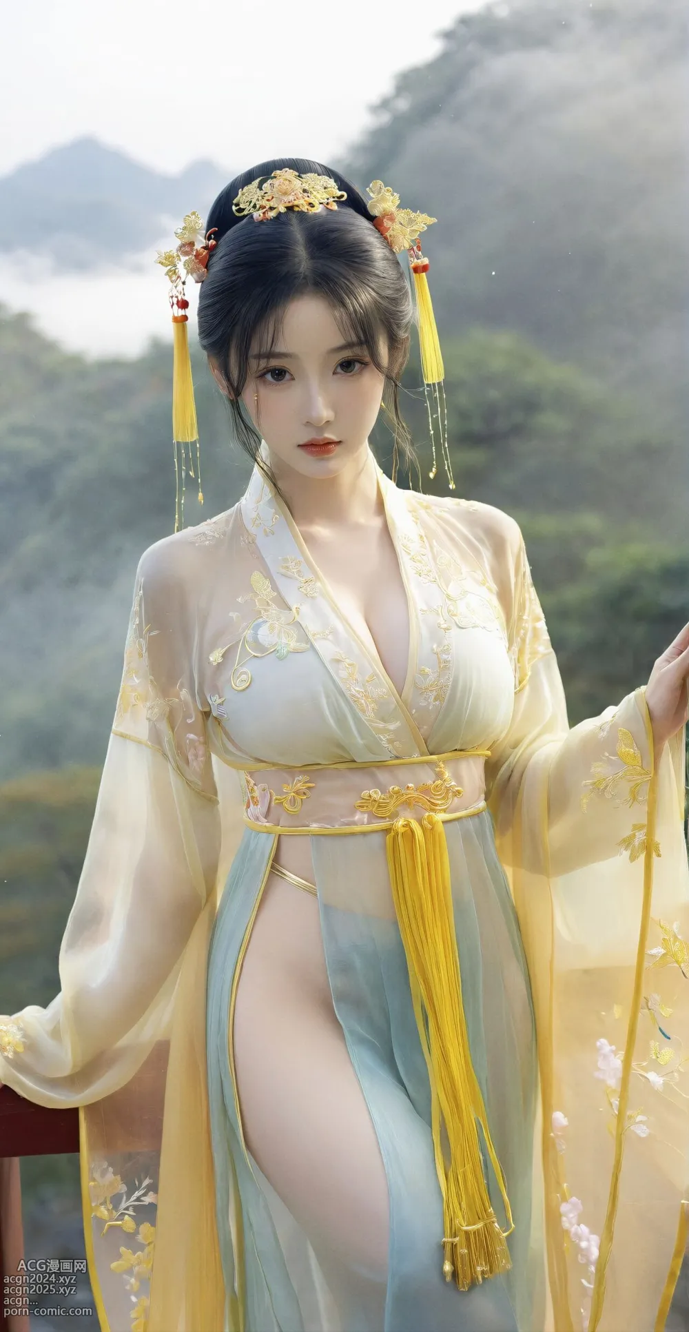 古風唯美性感漢服小姐姐二期【AI Generated】 第27图