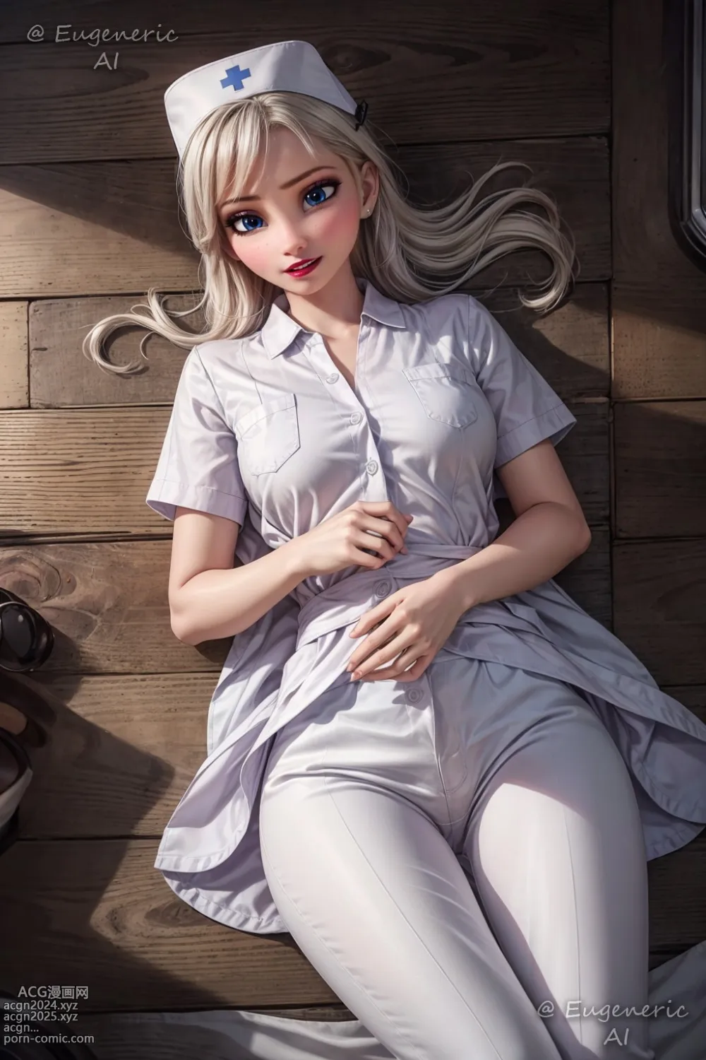 !Elsa (Frozen) commission nurse archive with all images 第7图