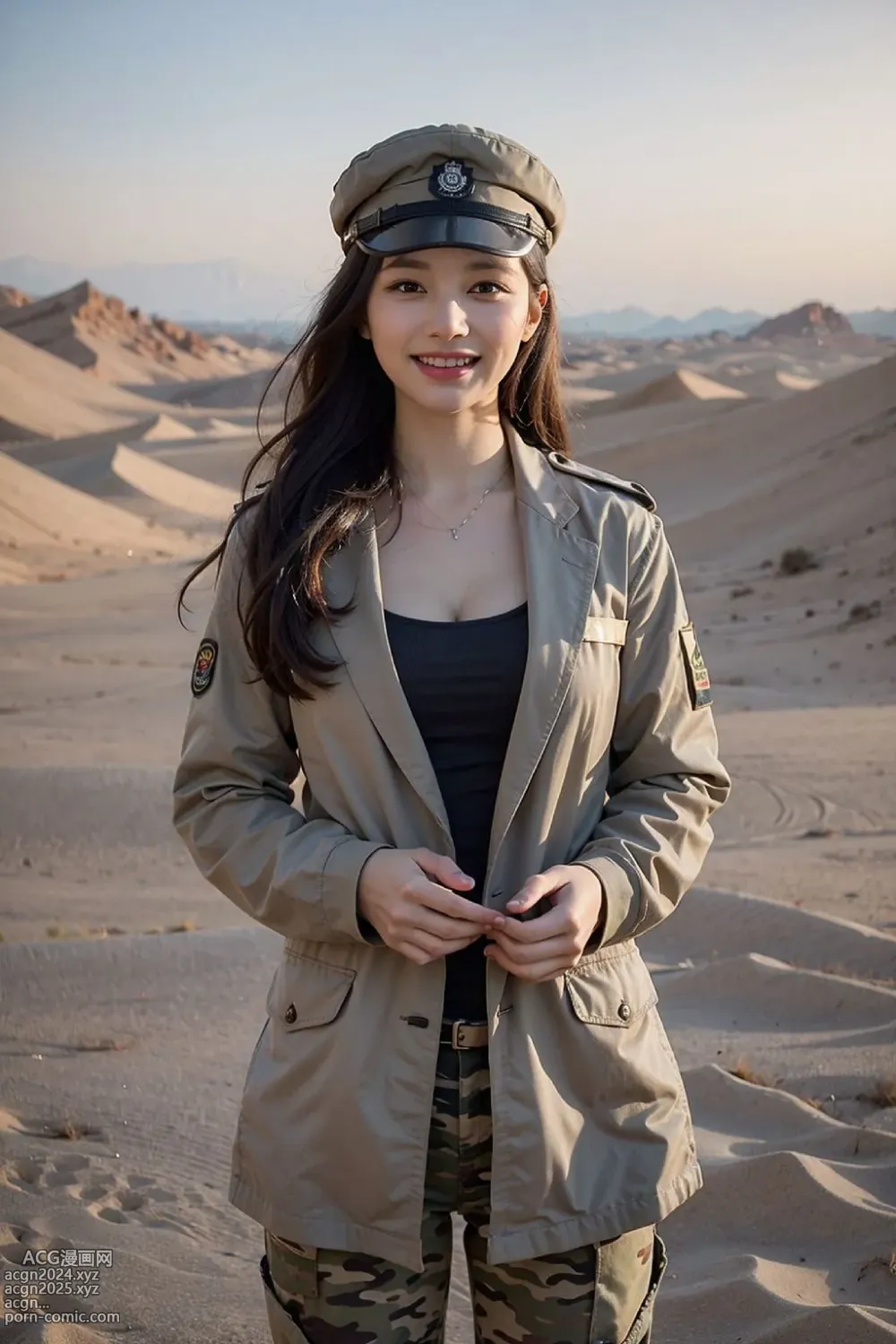 No134 Military lady_extra 第1图