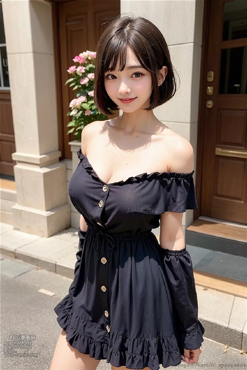 frill dress girl 第77图