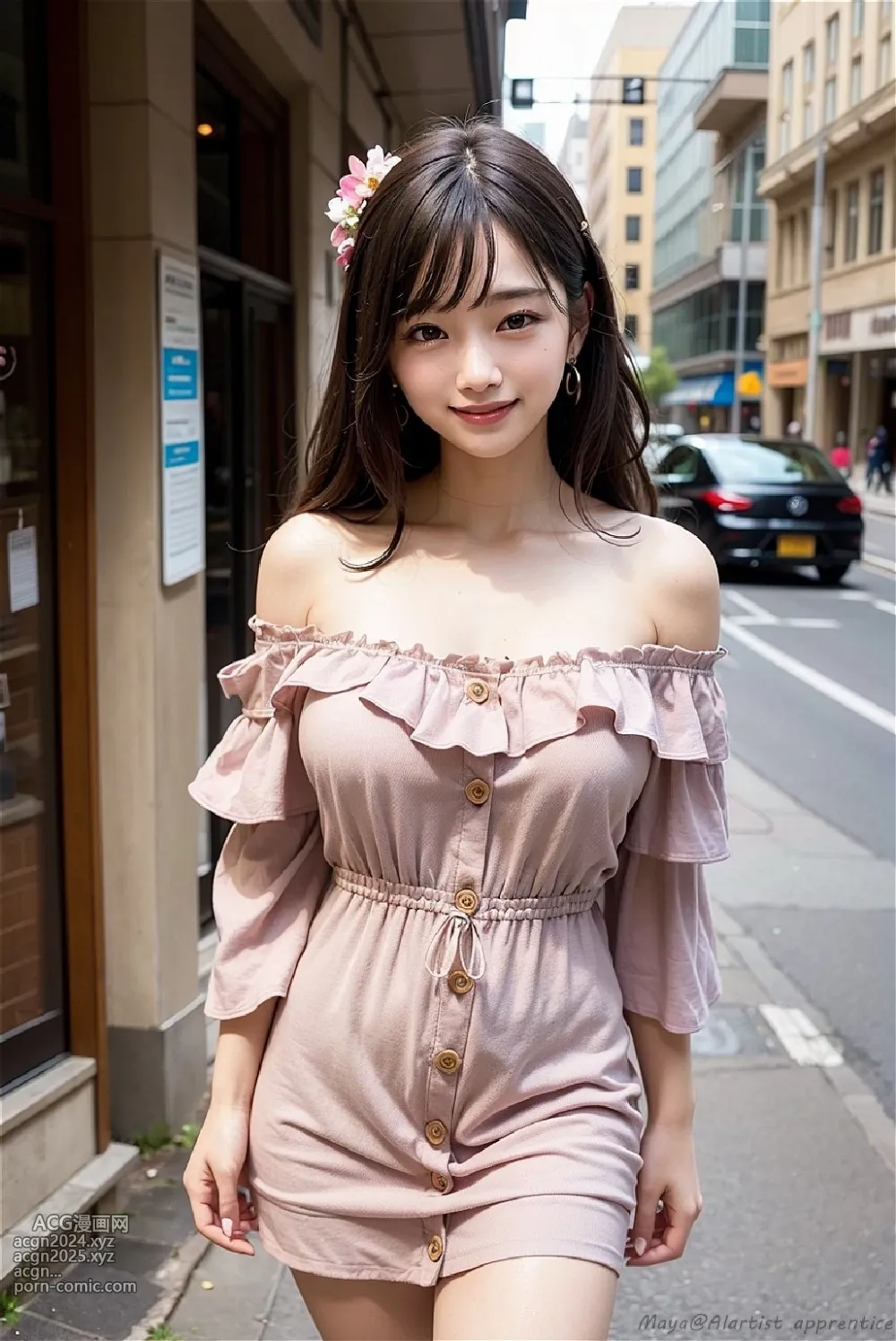 frill dress girl 第82图