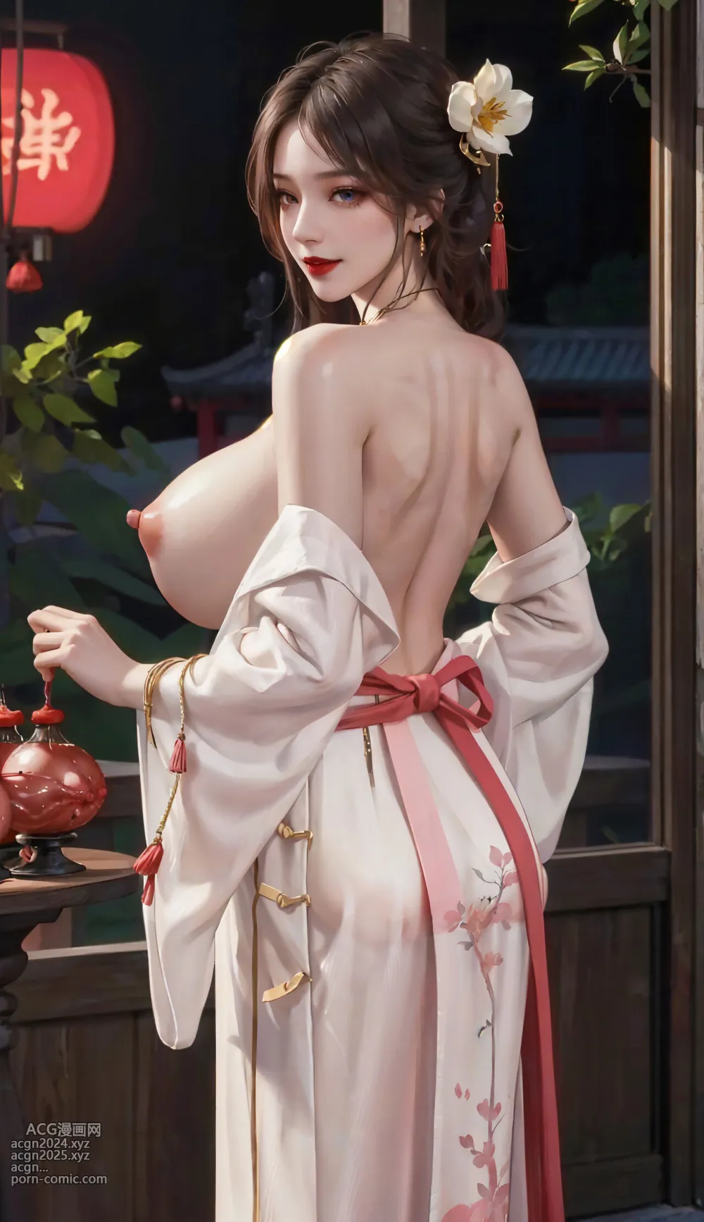 ★PATREON★ Watchboobs - Sexy Chinese Dress 第5图