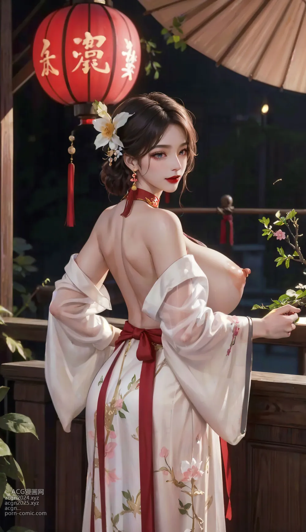 ★PATREON★ Watchboobs - Sexy Chinese Dress 第6图
