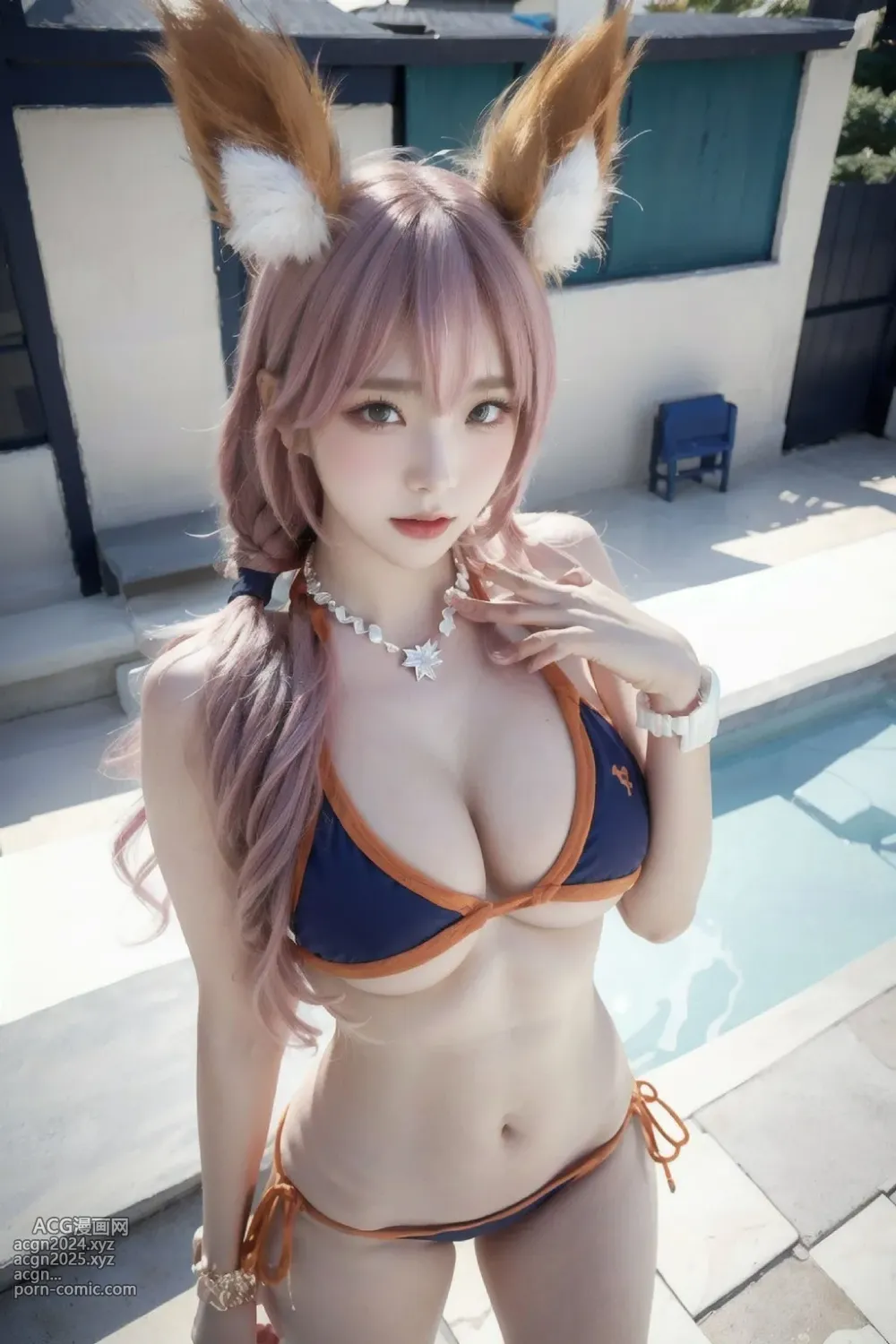 No563 Tamamo Mae Bikini 第1图