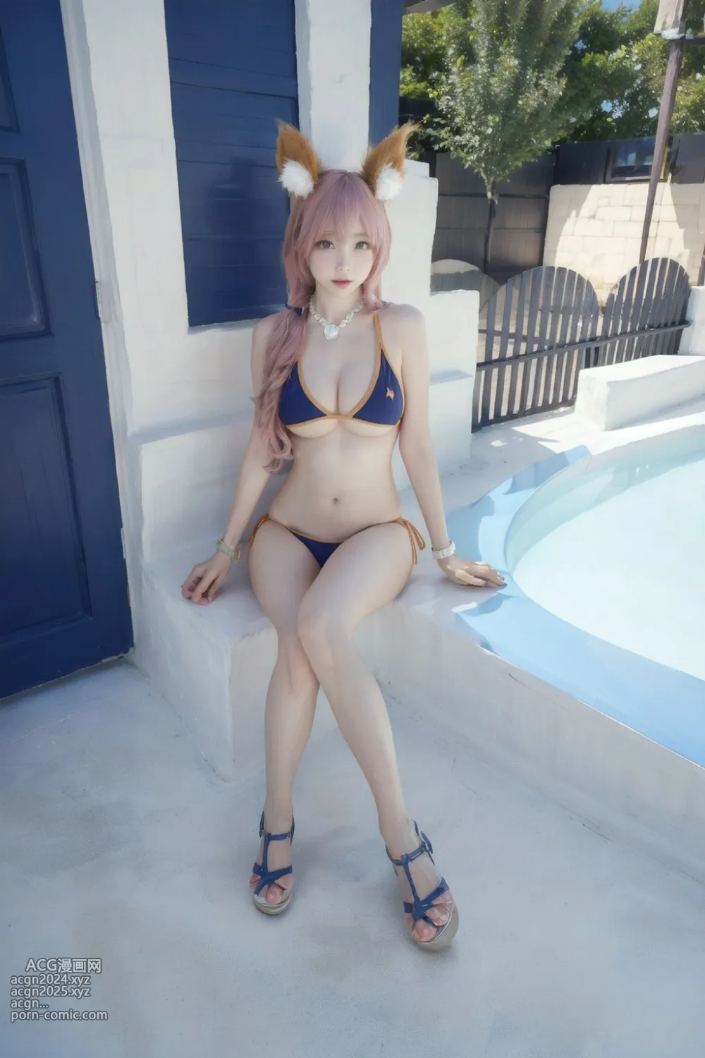 No563 Tamamo Mae Bikini 第2图