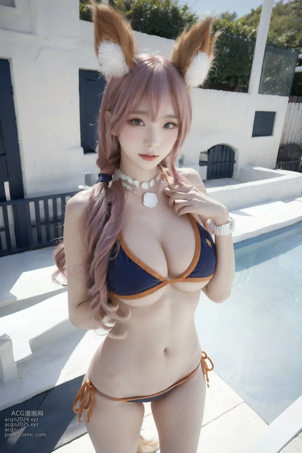 No563 Tamamo Mae Bikini 第3图