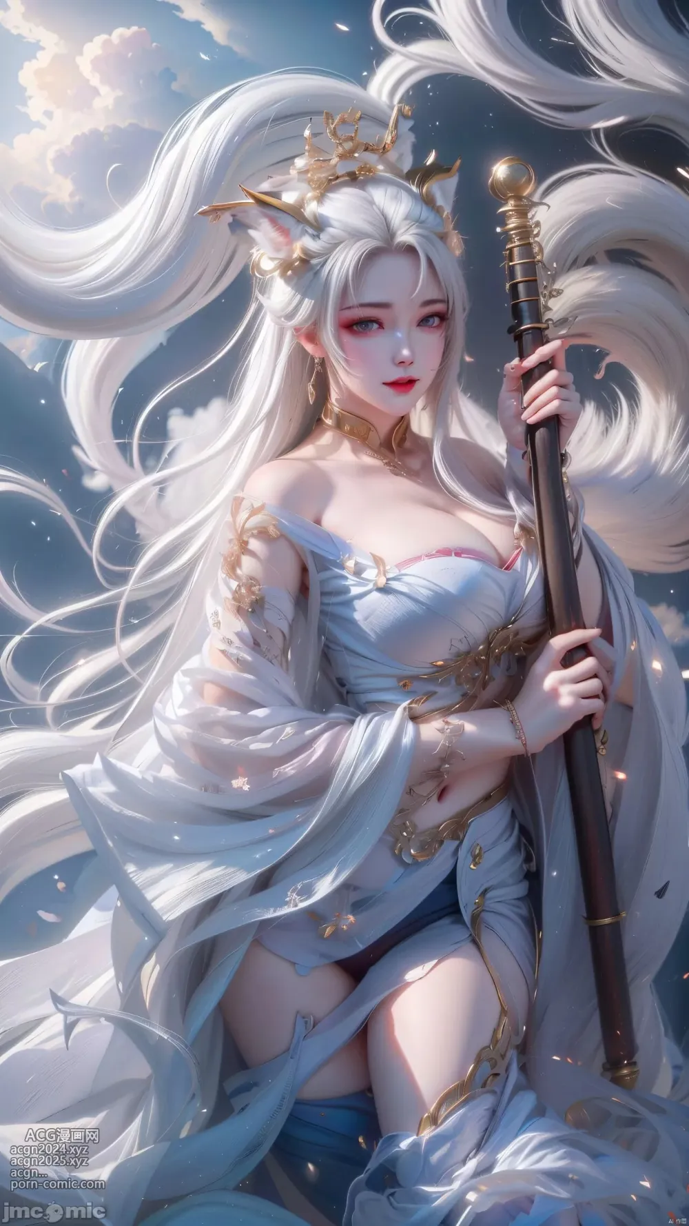 [AI Generated] 完 美 世 界 天 狐 仙 子 第13图