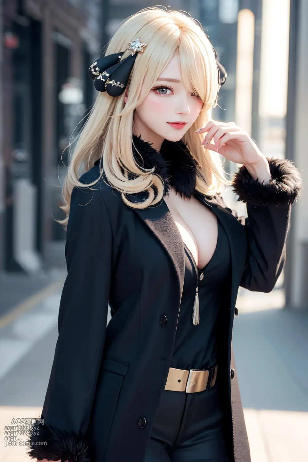 Cynthia-pokemon-outdoors 第19图