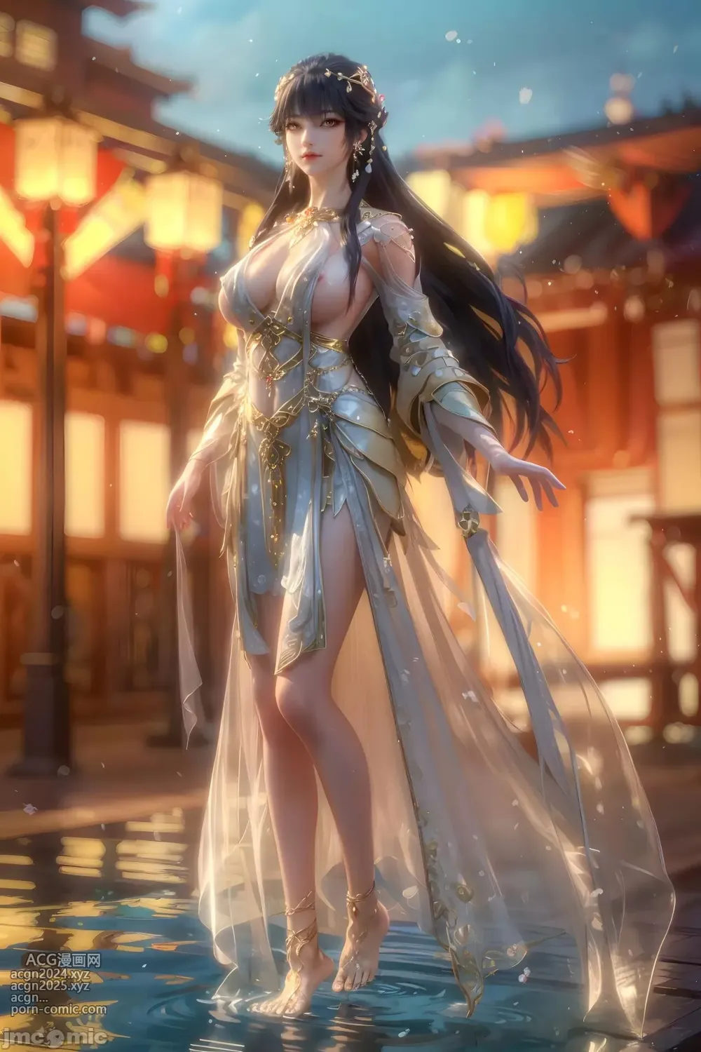 [AI Generated] 百煉成神 神國聖女 第1图