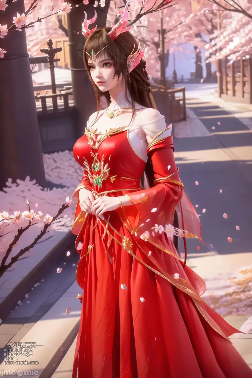 [AI Generated] 百煉成神 云落 紅衣 第1图