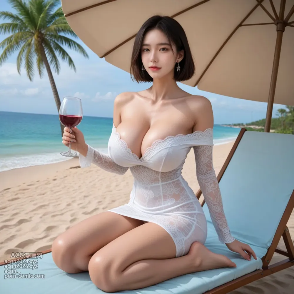 蕾絲透視長裙 第63图