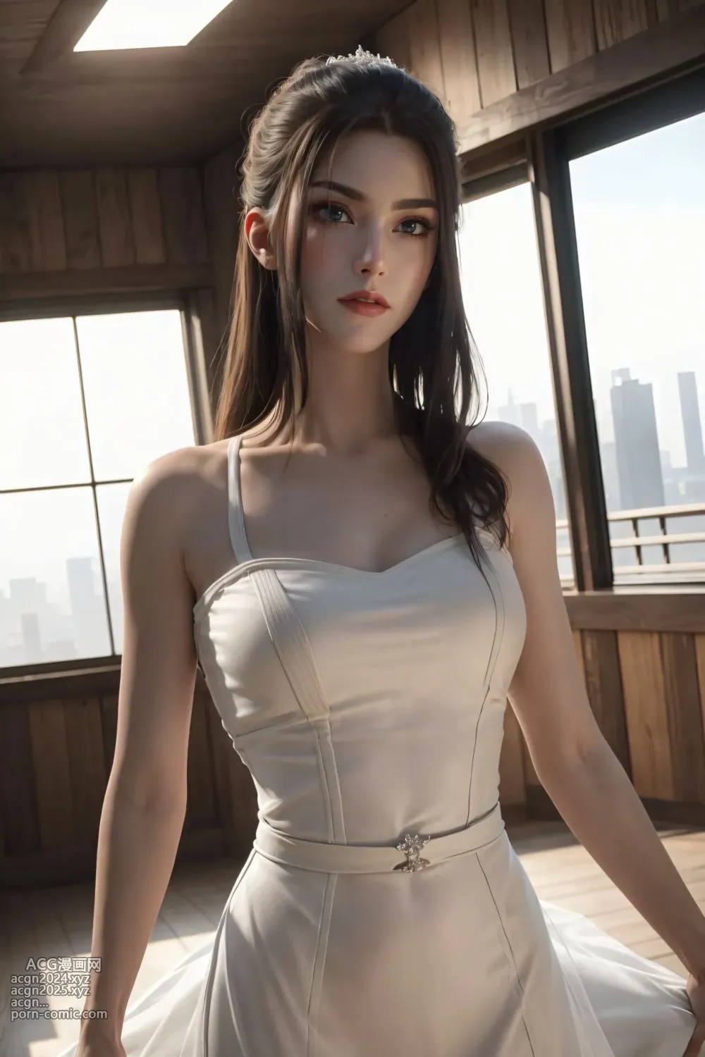 [AI Generated] 永生 方清雪 白衣 第1图