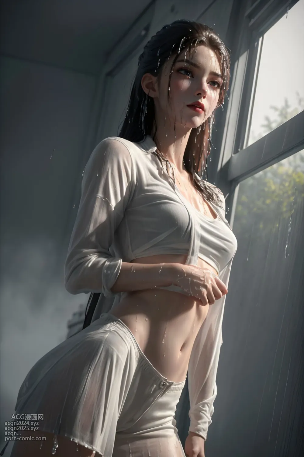 [AI Generated] 永生 方清雪 白衣 第14图