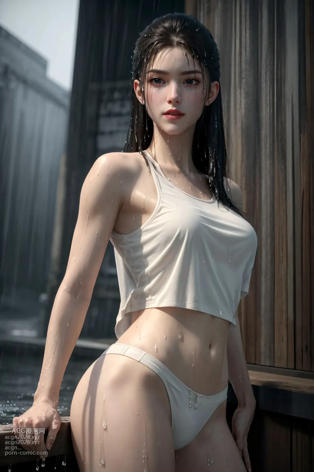 [AI Generated] 永生 方清雪 白衣 第18图