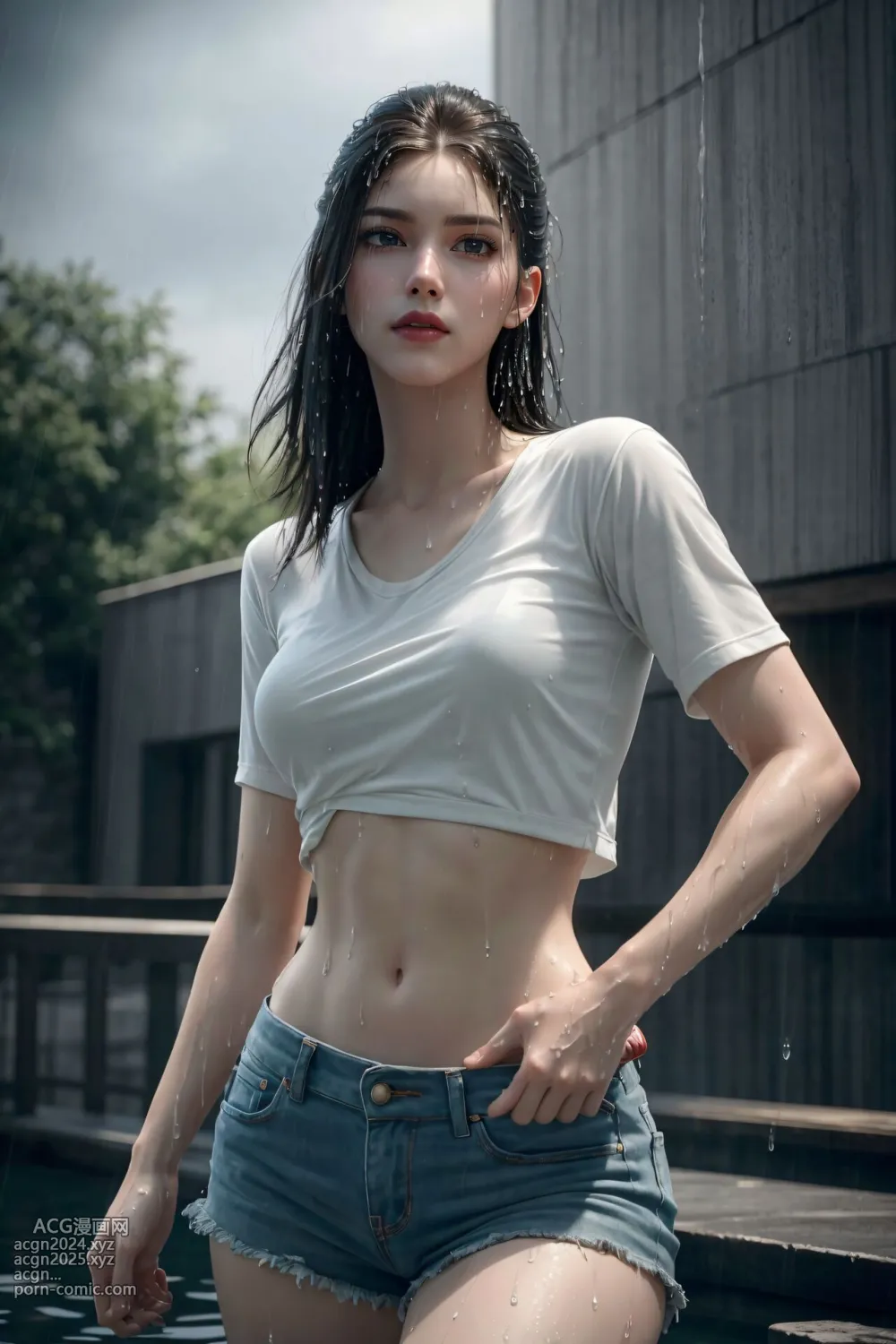 [AI Generated] 永生 方清雪 白衣 第25图