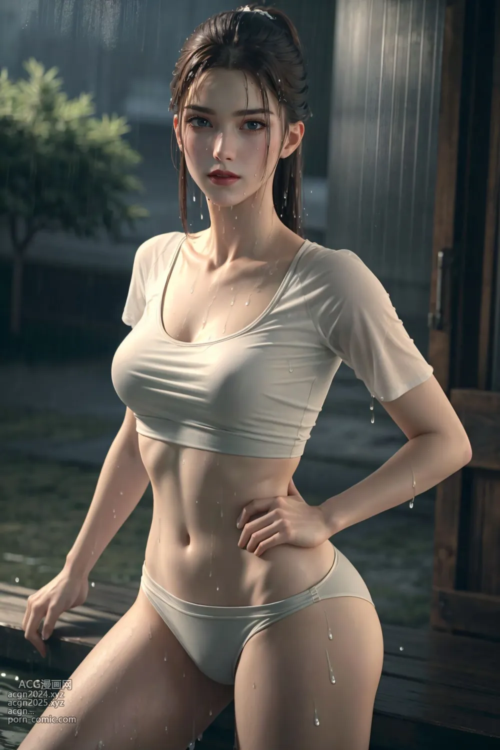 [AI Generated] 永生 方清雪 白衣 第26图