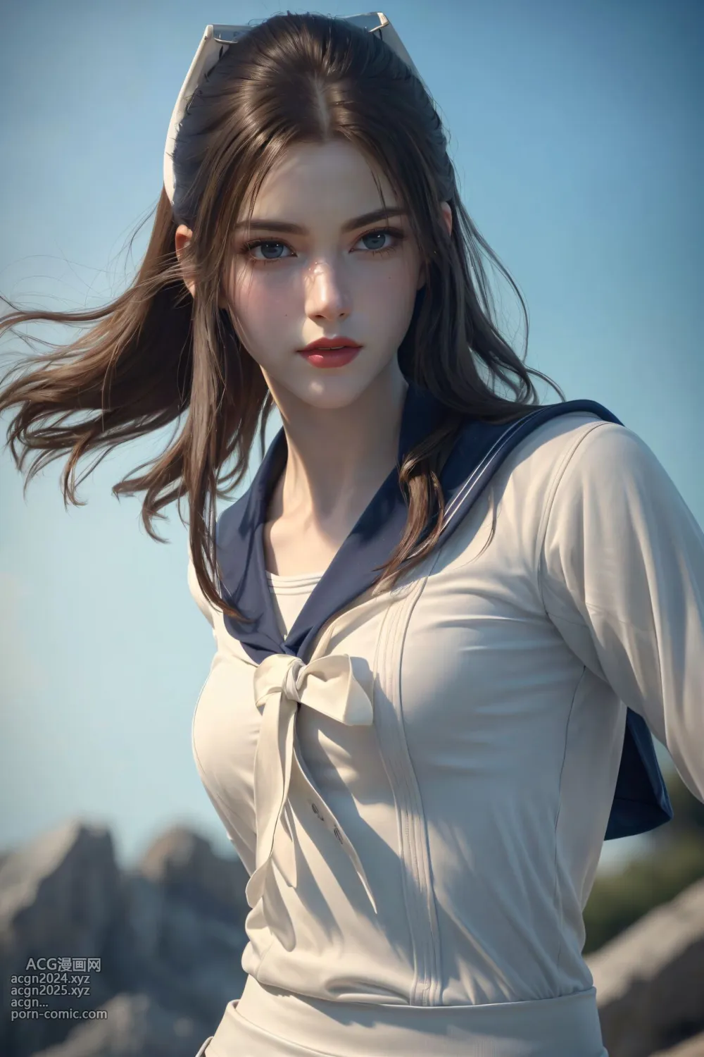 [AI Generated] 永生 方清雪 白衣 第34图