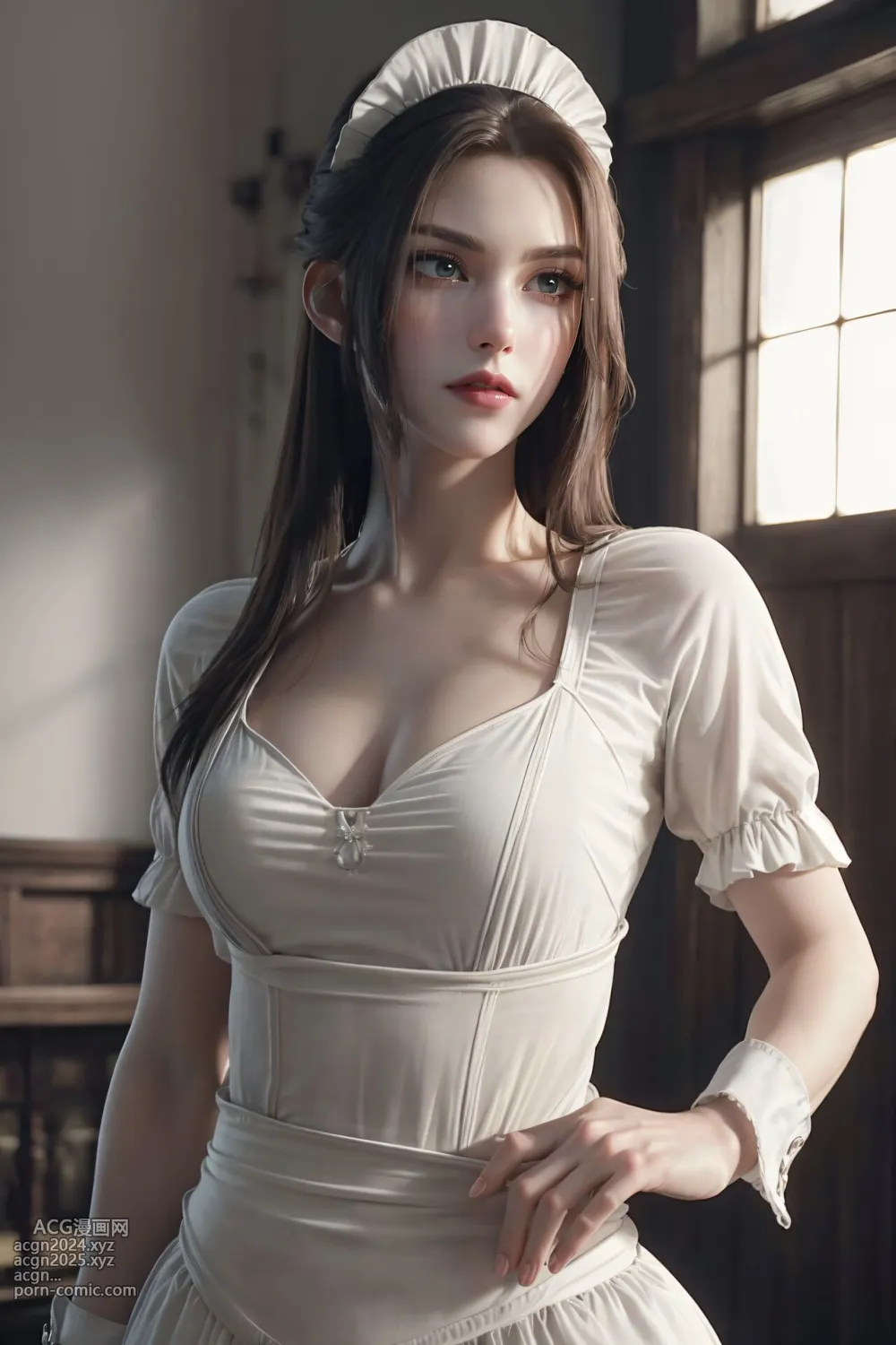 [AI Generated] 永生 方清雪 白衣 第38图