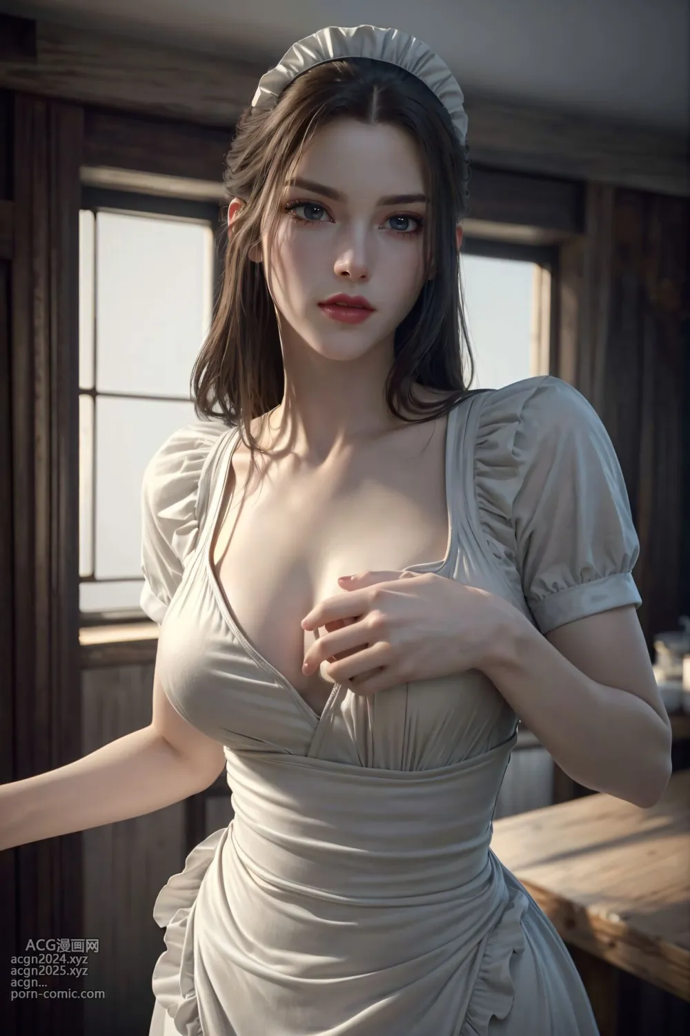[AI Generated] 永生 方清雪 白衣 第44图